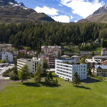 公寓 Alpenblick-apartment Mit Pool & Sauna 圣莫里茨
